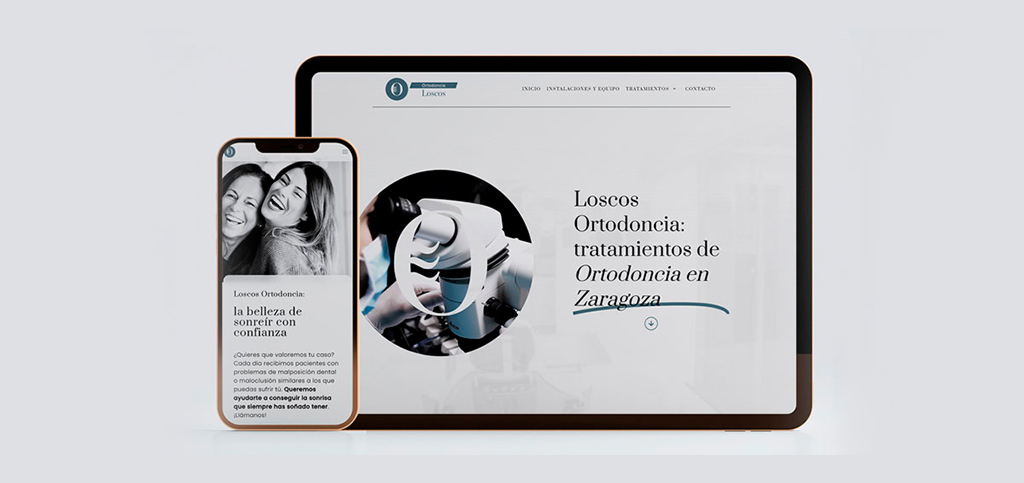 clínica de ortodoncia en zaragoza Loscos Ortodoncia página web